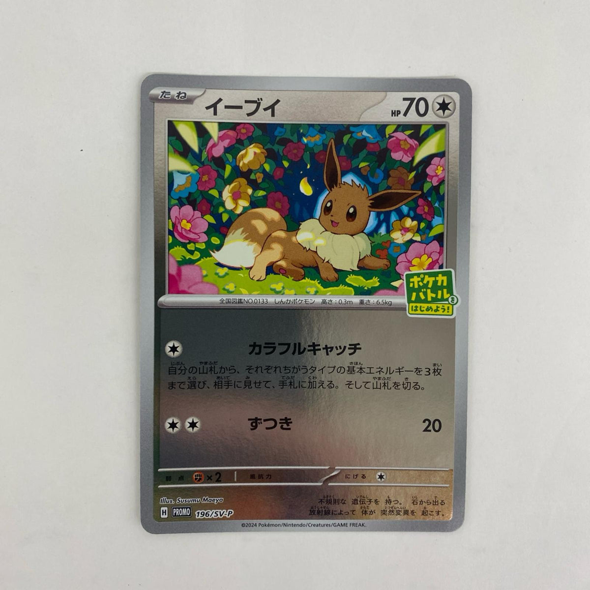 196/SV-P 196/SV-P - イーブイ - 196/SV-P PR ポケカバトルをはじめようキャンペーン！【飾磨店】