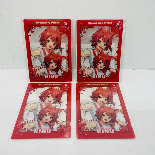 その他ホビー B賞 莉犬(すとぷり) STPR Family ホログラムクリアカード2枚セット 「STPR Family Thanks Party 」 B賞【飾磨店】