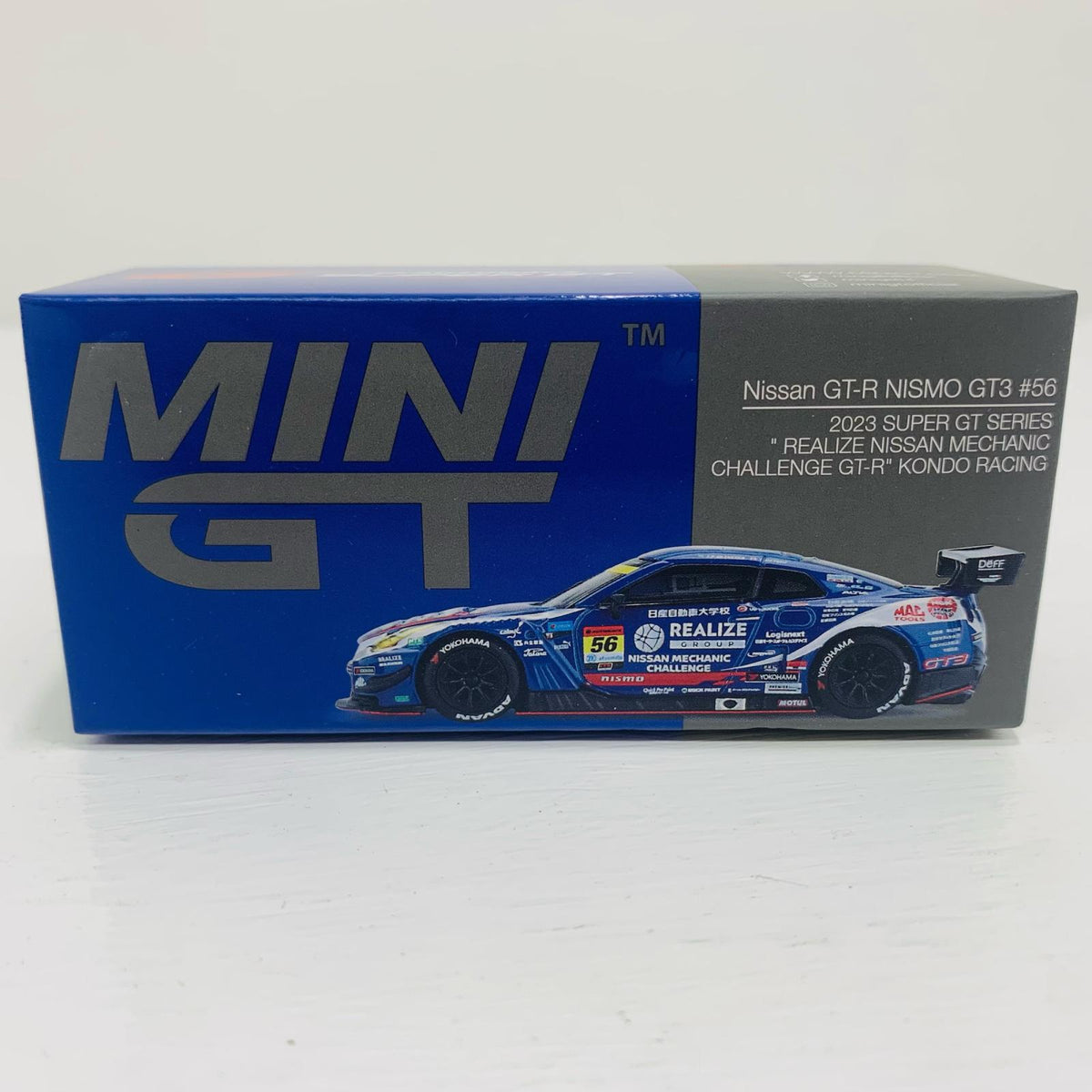 おもちゃ・玩具 1/64 Nissan GT-R NISMO GT3 SUPER GTシリーズ 2023 KONDO RACING #56(左ハンドル) 日本限定 「ミニGTシリーズ」 その他TOY【飾磨店】