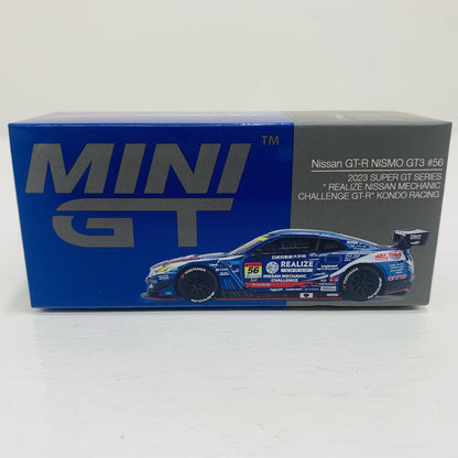おもちゃ・玩具 1/64 Nissan GT-R NISMO GT3 SUPER GTシリーズ 2023 KONDO RACING #56(左ハンドル) 日本限定 「ミニGTシリーズ」 その他TOY【飾磨店】