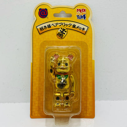 おもちゃ・玩具 BE＠RBRICK-ベアブリック 2012年 招き猫 金メッキ BE@RBRICK【飾磨店】