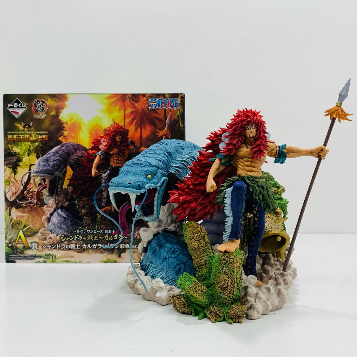 フィギュア A賞シャンドラの戦士カルガラ-ブラシ彩色ver.「造形王シャンドラの戦士～カルガラ～/一番くじワンピース」 一番くじ A賞【フィギュア】【飾磨店】