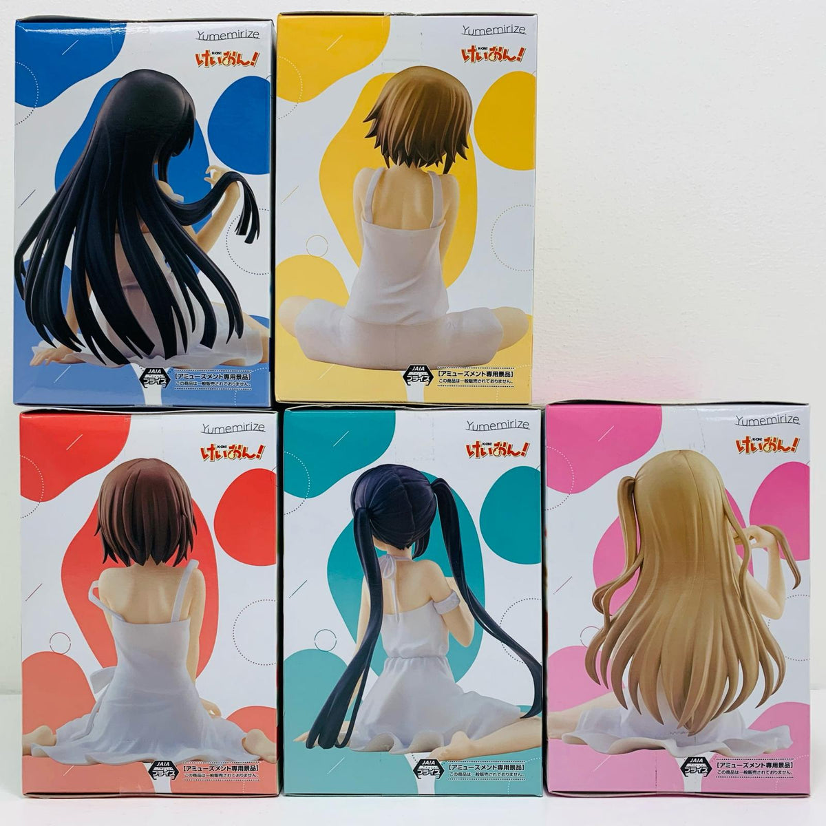 フィギュア 5体セット-Yumemirize「けいおん!」【フィギュア】【飾磨店】