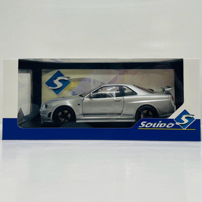 おもちゃ・玩具 1/18 日産 スカイライン GT-R (R34) Z-tune 1999(シルバー）【飾磨店】