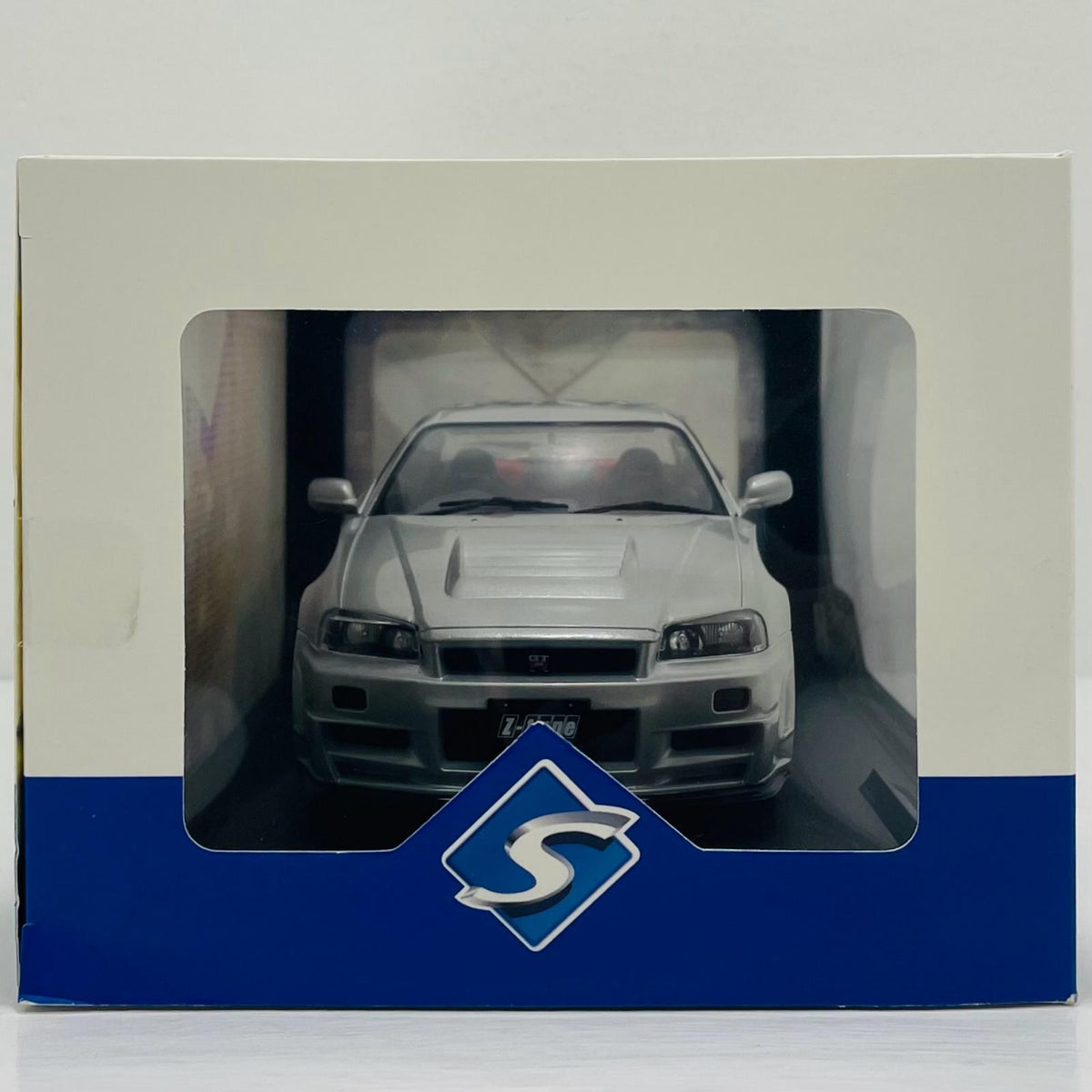 おもちゃ・玩具 1/18 日産 スカイライン GT-R (R34) Z-tune 1999(シルバー）【飾磨店】