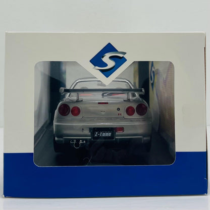 おもちゃ・玩具 1/18 日産 スカイライン GT-R (R34) Z-tune 1999(シルバー）【飾磨店】