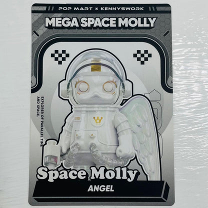 フィギュア 【シークレット2】Angel 「POPMART MEGA SPACE MOLLY 100% シリーズ4」【フィギュア】【飾磨店】