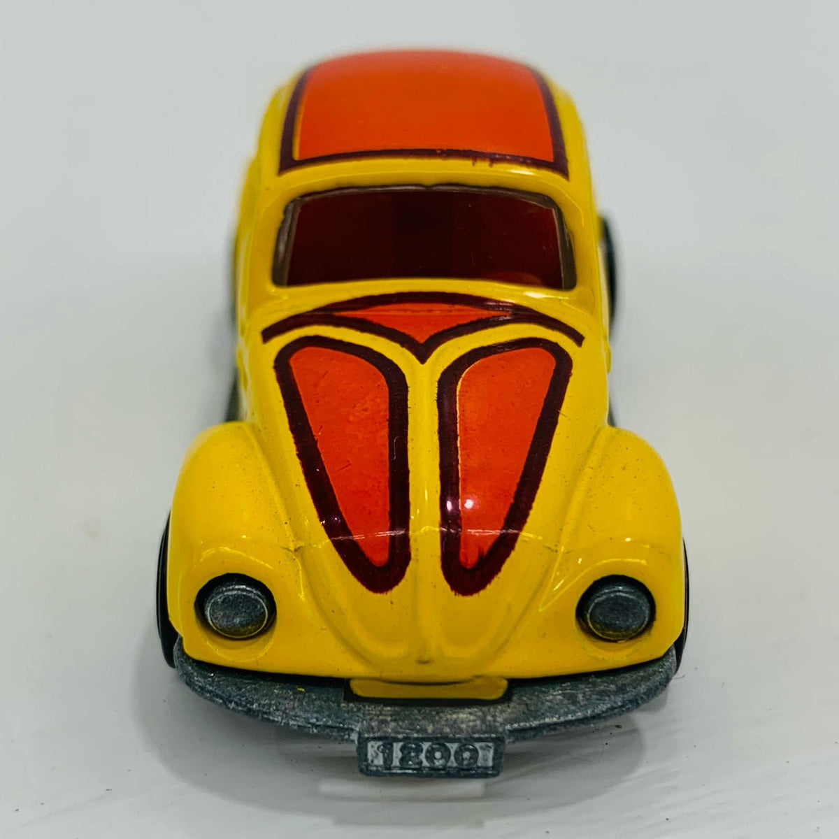 おもちゃ・玩具 1/60 フォルクスワーゲン 1200LSE(イエロー×オレンジ/青箱/日本製) 「トミカ 外国車シリーズ F20」【飾磨店】