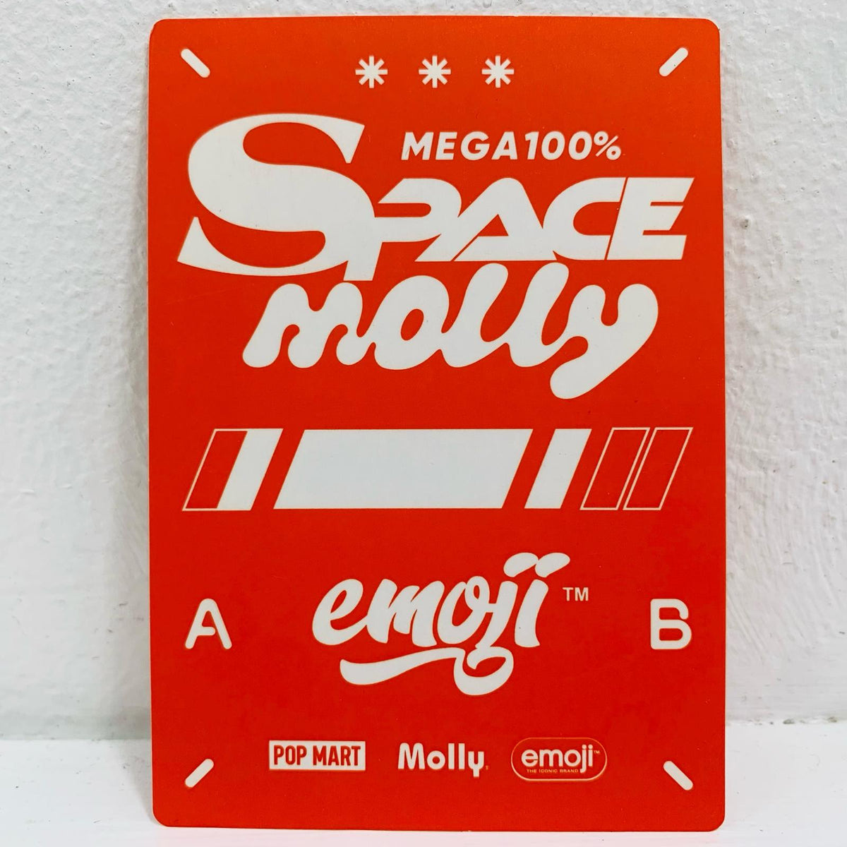 フィギュア WHY SO SERIOUS 「POPMART MEGA SPACE MOLLY 100%×emoji シリーズ【フィギュア】【飾磨店】