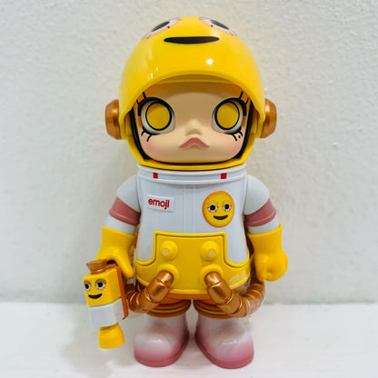 フィギュア WORN OUT 「POPMART MEGA SPACE MOLLY 100%×emoji シリーズ【フィギュア】【飾磨店】