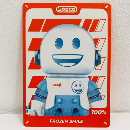 フィギュア FROZEN SMILE 「POPMART MEGA SPACE MOLLY 100%×emoji シリーズ【フィギュア】【飾磨店】