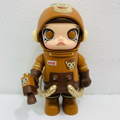 フィギュア MONKEY BUSINESS 「POPMART MEGA SPACE MOLLY 100%×emoji シリーズ【フィギュア】【飾磨店】