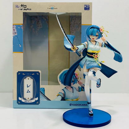 フィギュア レム戦装束ver.「Re：ゼロから始める異世界生活」1/7プラスチック製塗装済み完成品【フィギュア】【飾磨店】