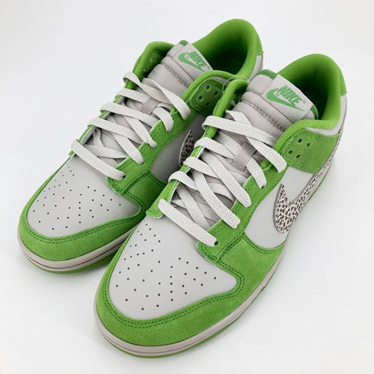 NIKE | ナイキ Dunk Low Safari Swoosh スニーカー DR0156-300 ライトグリーン【イオン広店】