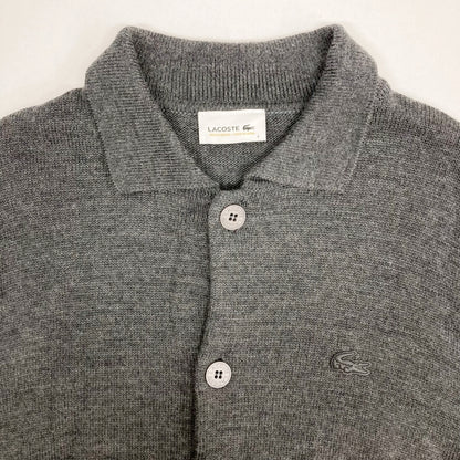 LACOSTE | ラコステ カーディガン AH349E グレー サイズ：4【イオン広店】