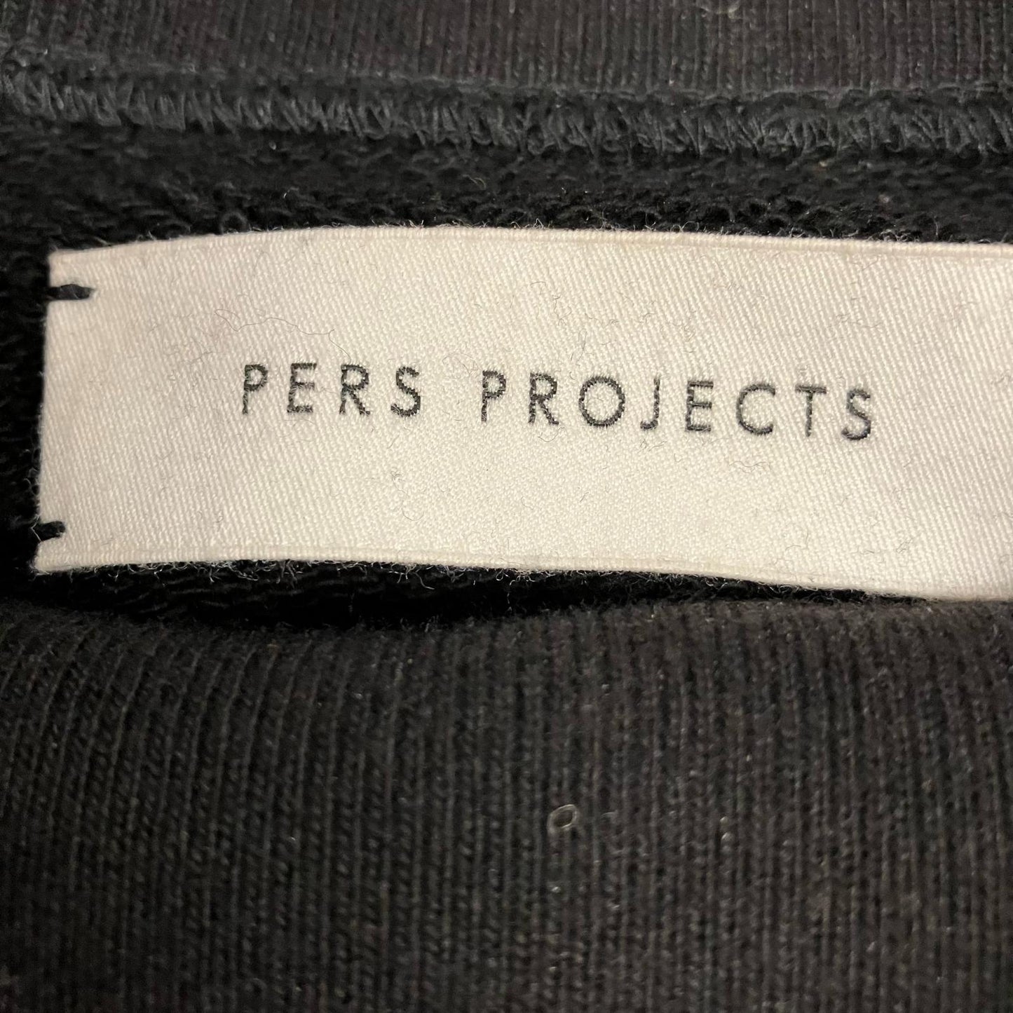 PERS PROJECTS | パースプロジェクト スウェット ブラック サイズ：1【イオン広店】