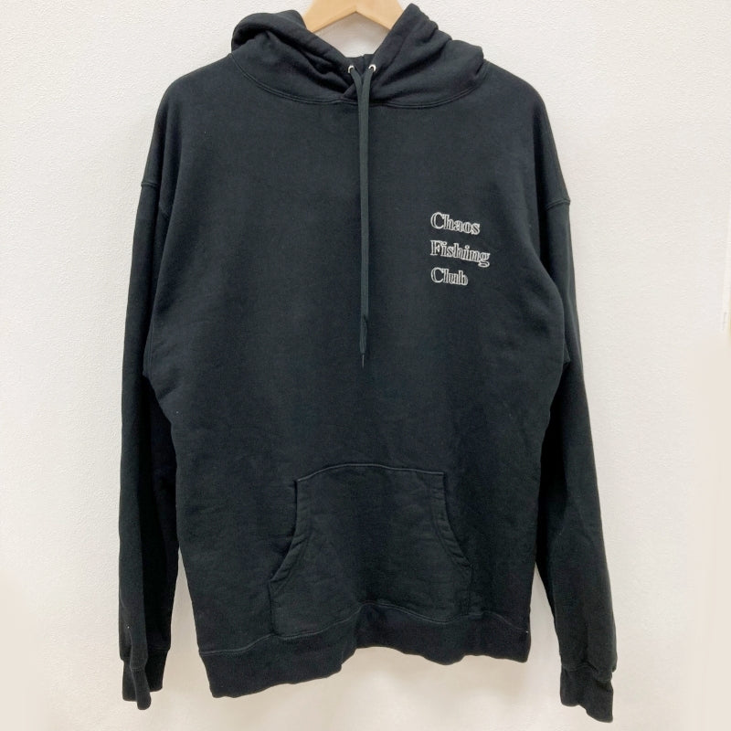 CHAOS FISHING CLUB | カオスフィッシングクラブ OG LOGO HOODIE パーカー CFC-22AW08 ブラック サイズ：XL【イオン広店】