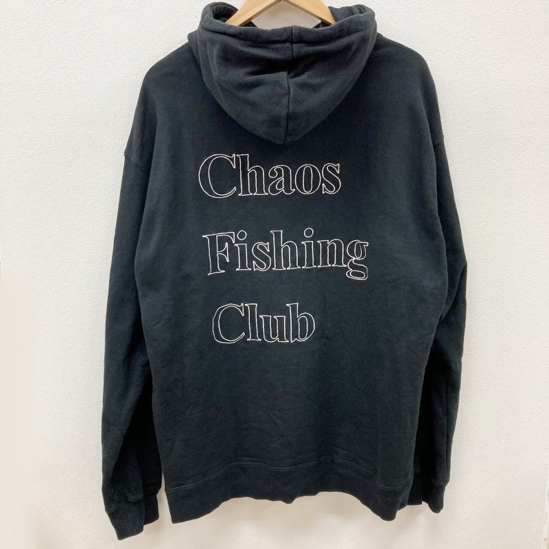 CHAOS FISHING CLUB | カオスフィッシングクラブ OG LOGO HOODIE パーカー CFC-22AW08 ブラック サイズ：XL【イオン広店】