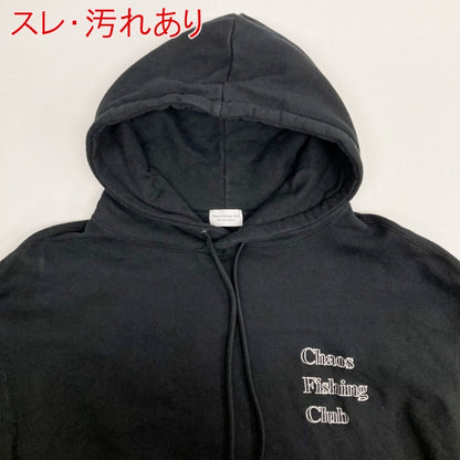 CHAOS FISHING CLUB | カオスフィッシングクラブ OG LOGO HOODIE パーカー CFC-22AW08 ブラック サイズ：XL【イオン広店】