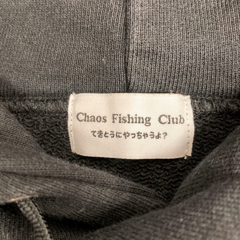 CHAOS FISHING CLUB | カオスフィッシングクラブ OG LOGO HOODIE パーカー CFC-22AW08 ブラック サイズ：XL【イオン広店】