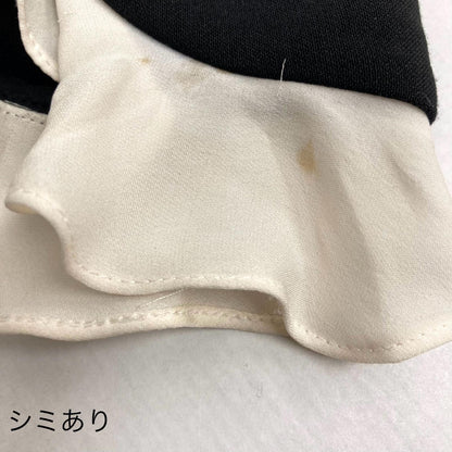 kate spade NEW YORK | ケイトスペードニューヨーク ボートネックフリル袖ワンピース ワンピース NJMU5457 ブラック【イオン広店】