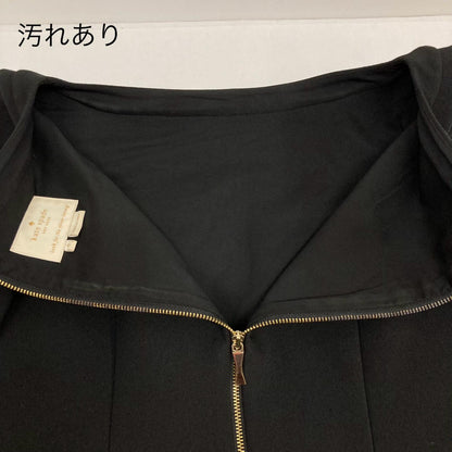 kate spade NEW YORK | ケイトスペードニューヨーク ボートネックフリル袖ワンピース ワンピース NJMU5457 ブラック【イオン広店】