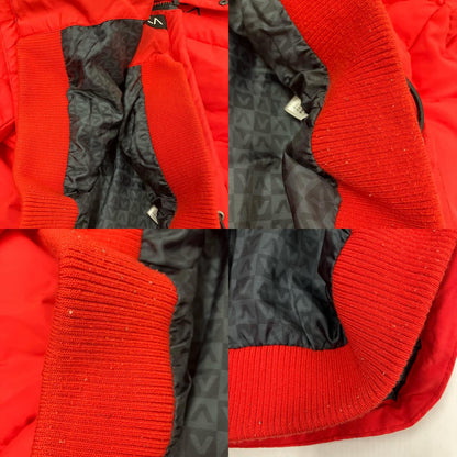 RVCA | ルーカ　アールブイ PUFFA JACKET ダウンジャケット AJ044-755 レッド サイズ：XS【イオン広店】