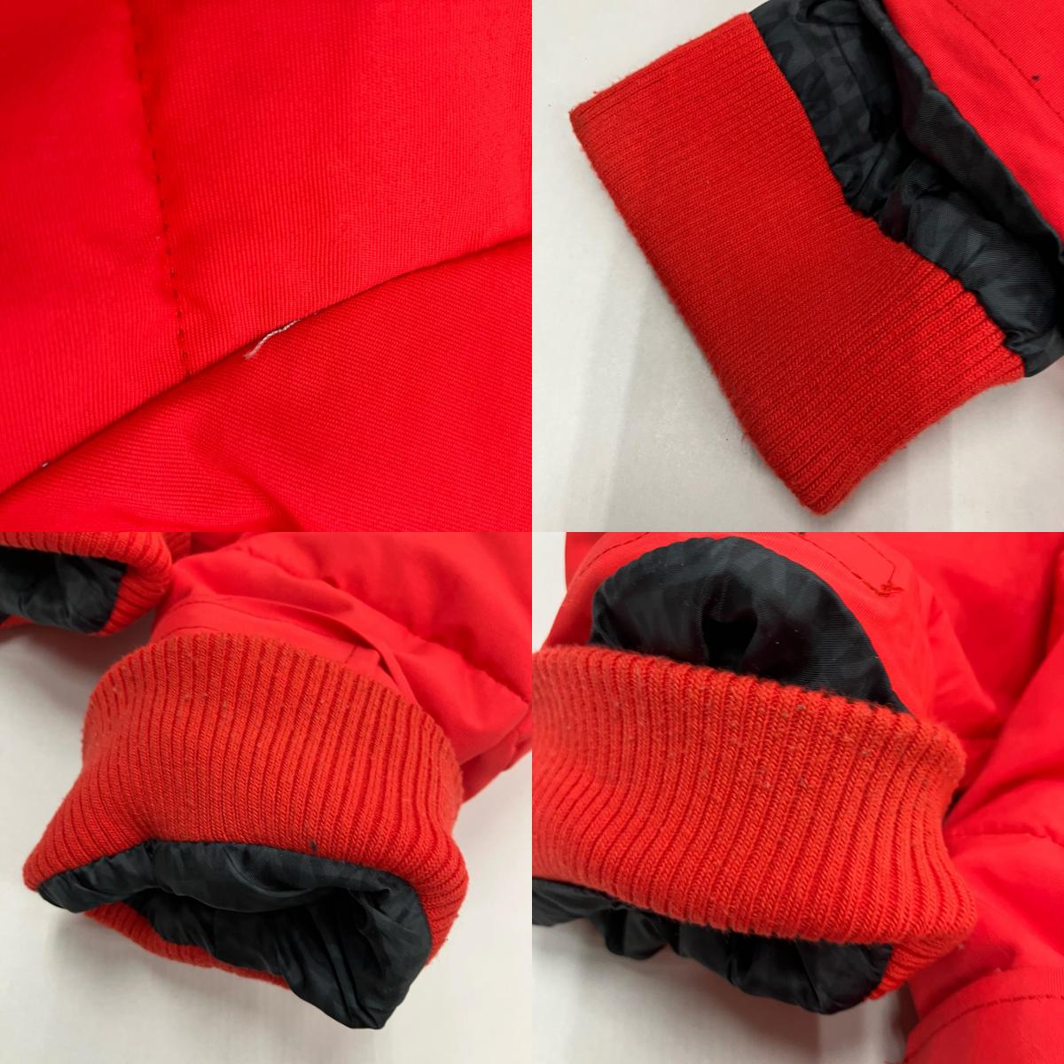 RVCA | ルーカ　アールブイ PUFFA JACKET ダウンジャケット AJ044-755 レッド サイズ：XS【イオン広店】