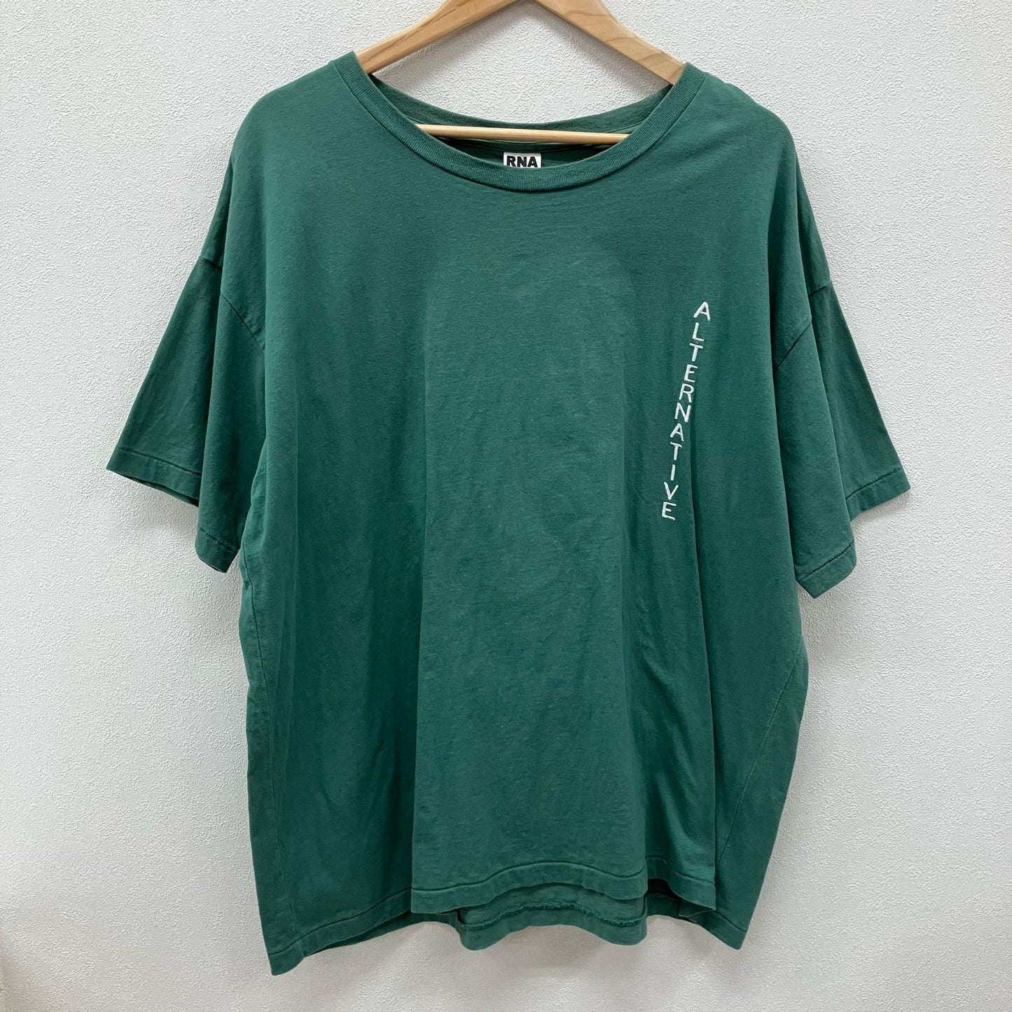 RNA | アールエヌエー ドラゴンルーズTシャツ 半袖Ｔシャツ M1708 グリーン サイズ：M【イオン広店】