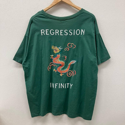 RNA | アールエヌエー ドラゴンルーズTシャツ 半袖Ｔシャツ M1708 グリーン サイズ：M【イオン広店】