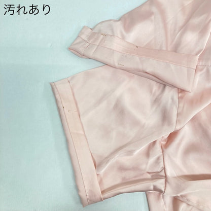X-LARGE | エクストララージ S/S ACCIDENT SATIN SHIRT 半袖シャツ 01192404 ピンク サイズ：M【イオン広店】