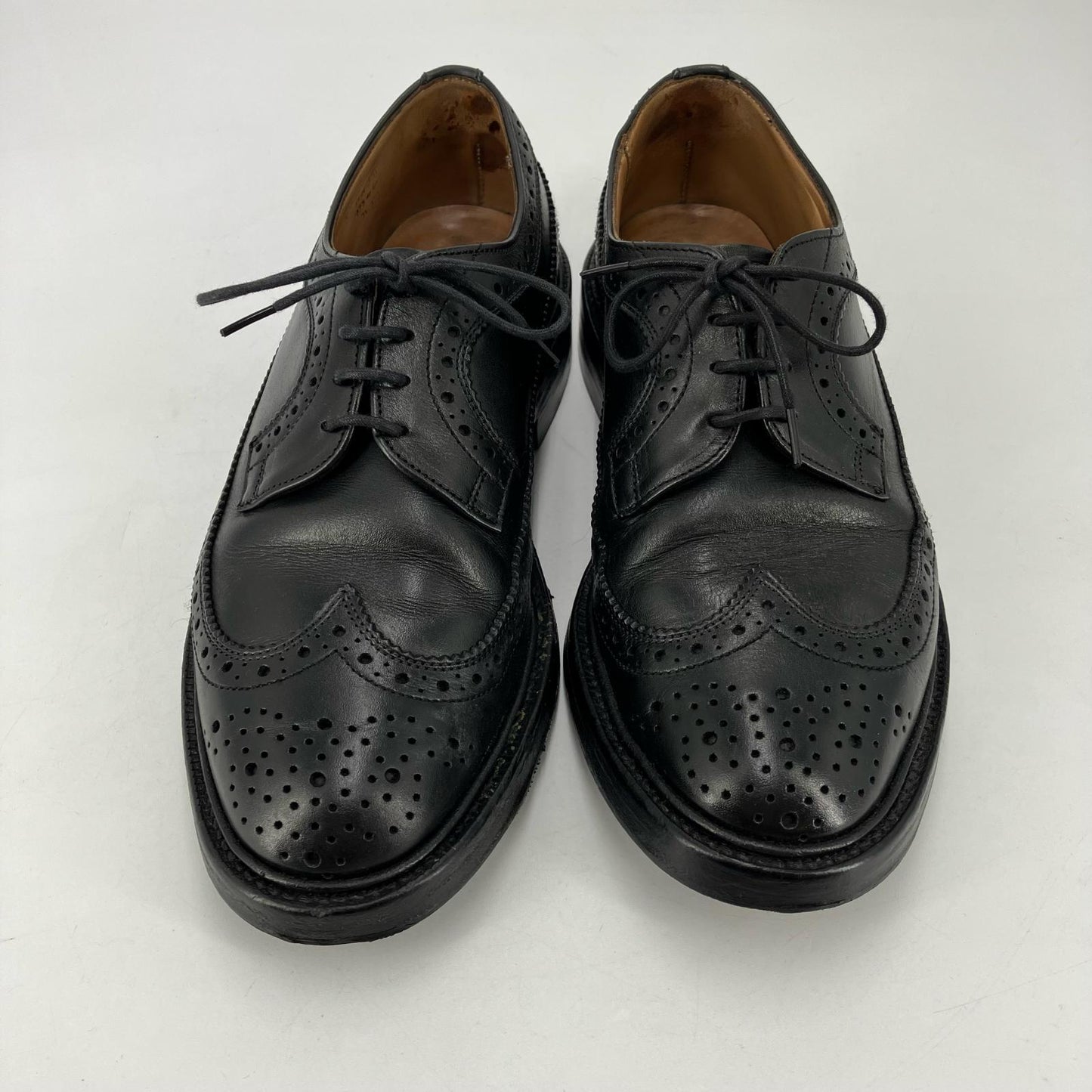 Tricker's | トリッカーズ ウイングチップ スニーカー ブラック 27.5cm【イオン広店】