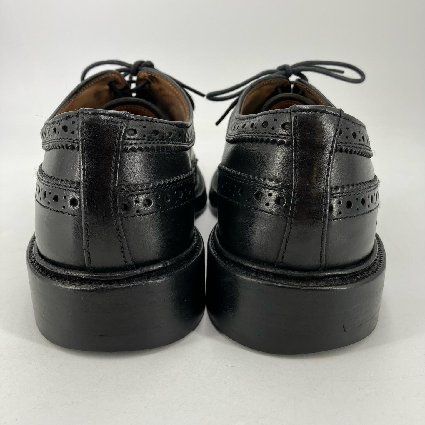 Tricker's | トリッカーズ ウイングチップ スニーカー ブラック 27.5cm【イオン広店】