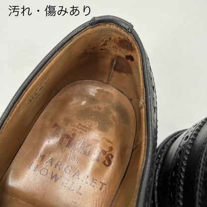 Tricker's | トリッカーズ ウイングチップ スニーカー ブラック 27.5cm【イオン広店】