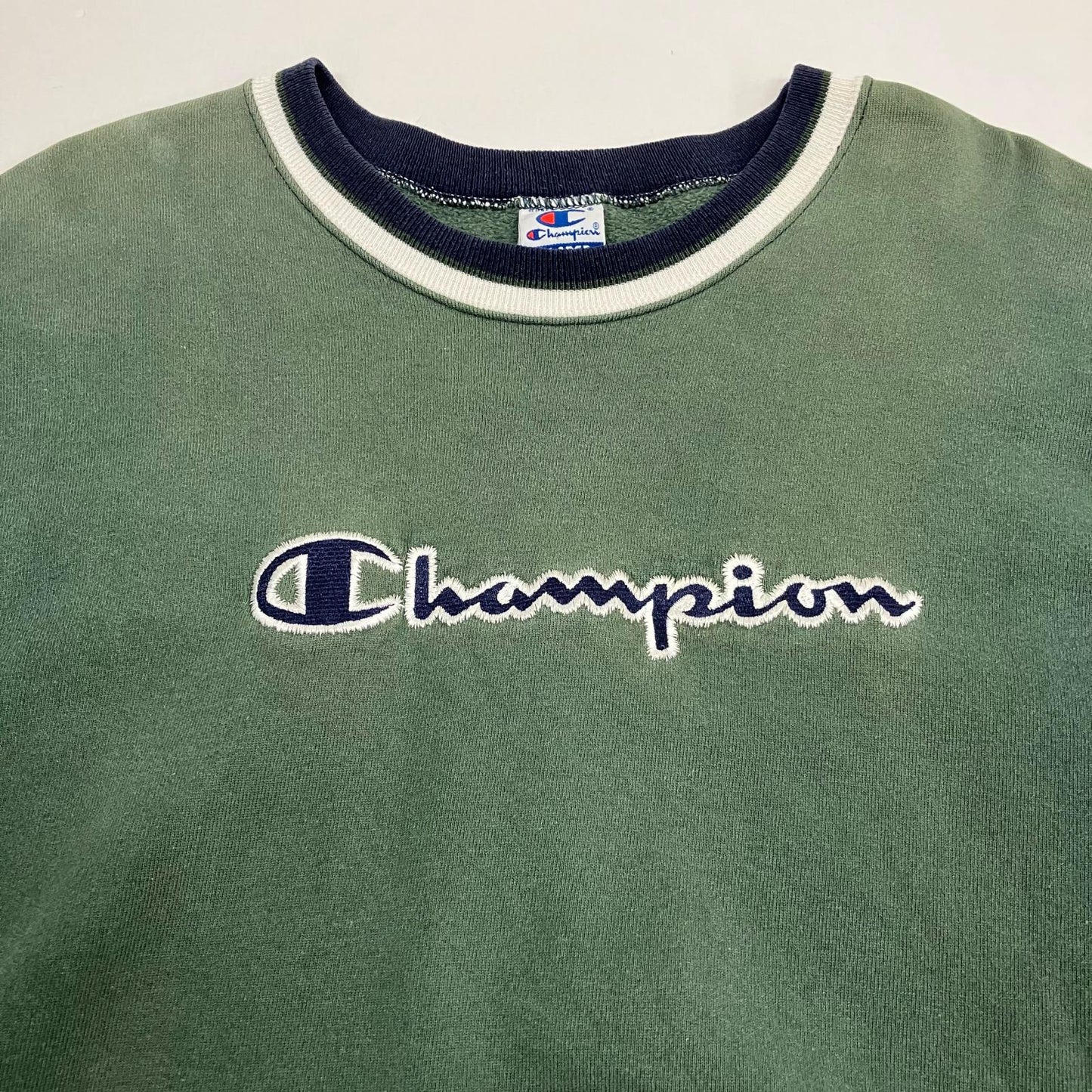 Champion | チャンピオン REVERSE WEAVE スウェット グリーン サイズ：XL【イオン広店】