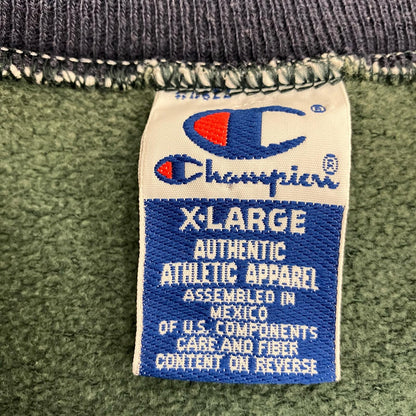 Champion | チャンピオン REVERSE WEAVE スウェット グリーン サイズ：XL【イオン広店】