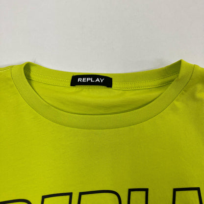 REPLAY | リプレイ 半袖Ｔシャツ イエロー サイズ：M【イオン広店】