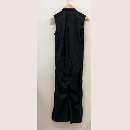 KHA:KI MILITARY JUMP SUITS ツナギ MIL-21SPT141 ブラック サイズ：1【イオン広店】