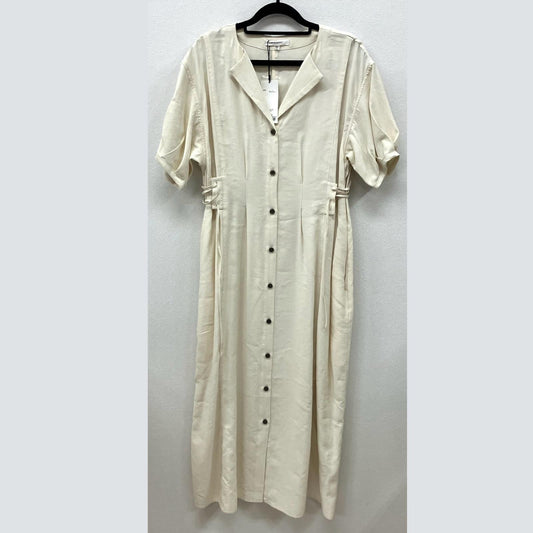 MOUSSY | マウジー WAIST FIT TUCK ワンピース 010EAW30-7430 ベージュ【イオン広店】