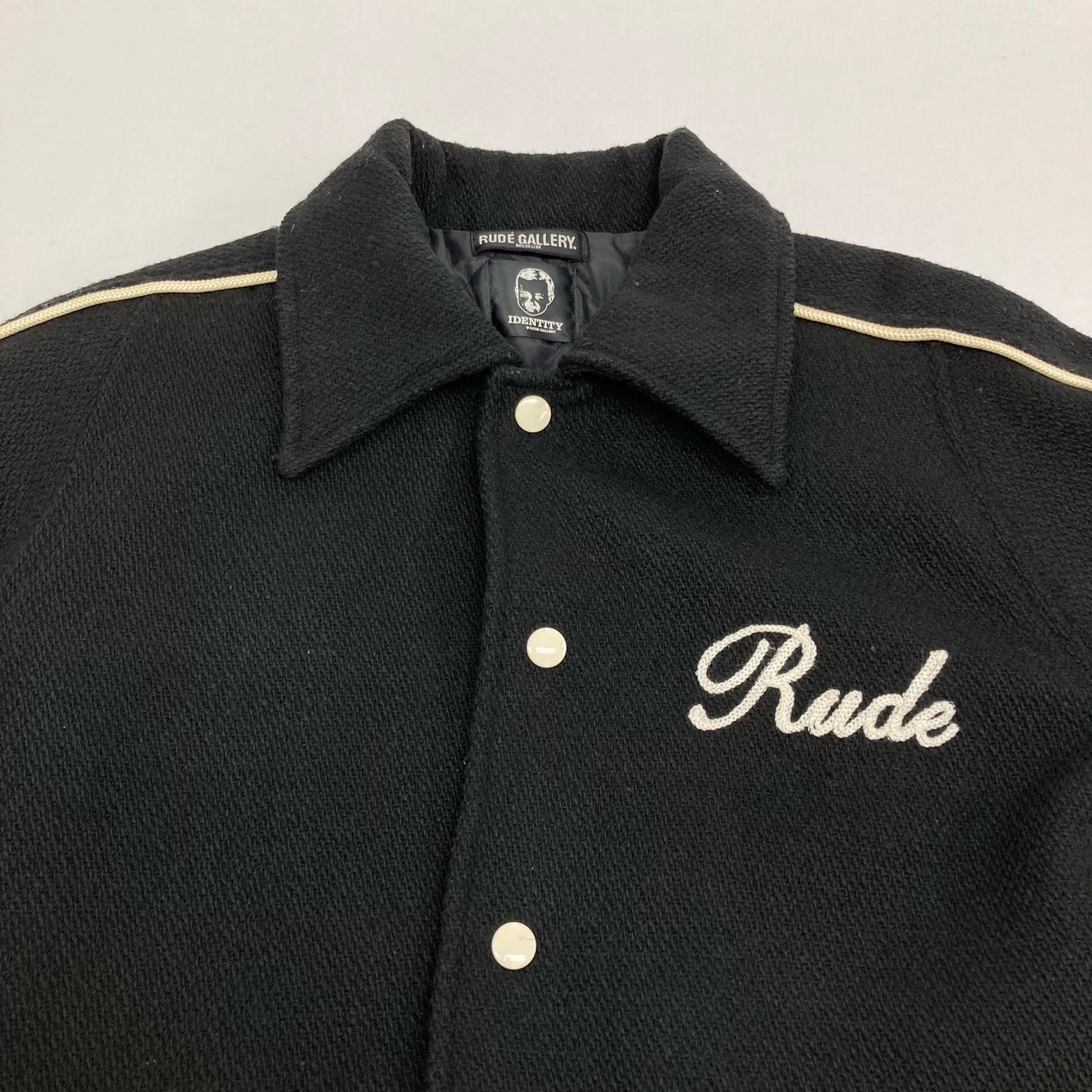 RUDE GALLERY | ルードギャラリー スタジャン ブラック サイズ：M【イオン広店】