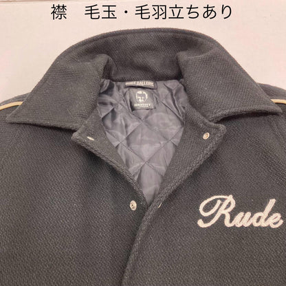 RUDE GALLERY | ルードギャラリー スタジャン ブラック サイズ：M【イオン広店】