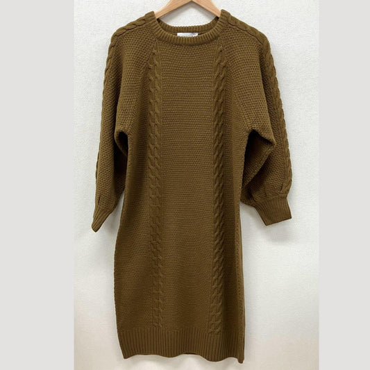 Simplicite | シンプリシテェ ワンピース ブラウン【イオン広店】