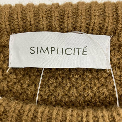 Simplicite | シンプリシテェ ワンピース ブラウン【イオン広店】