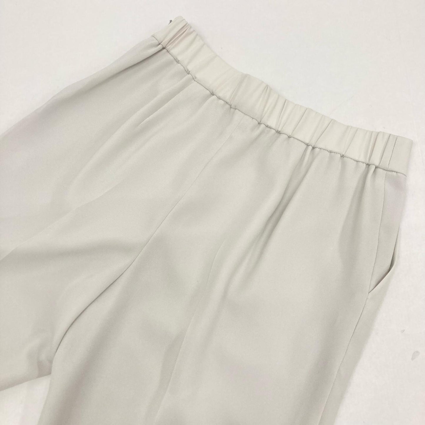 ADORE | アドーア クロップドパンツ 531-2130517 ホワイト サイズ：38【イオン広店】