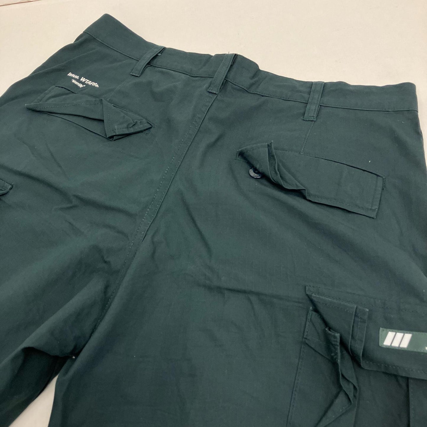 W)TAPS | ダブルタップス SHORTS / COTTON. RIPSTOP. IDENTITY ショートパンツ 241WVDT-PTM05 グリーン サイズ：3【イオン広店】