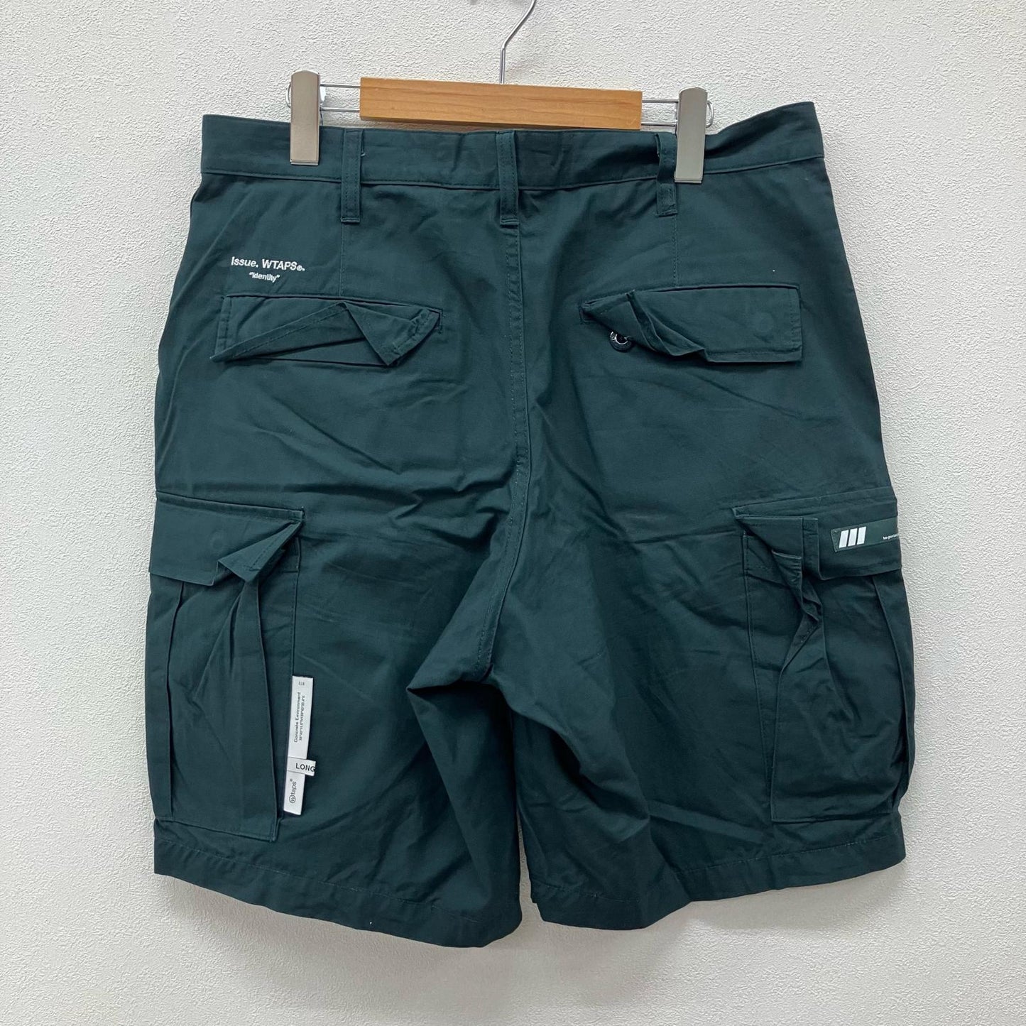 W)TAPS | ダブルタップス SHORTS / COTTON. RIPSTOP. IDENTITY ショートパンツ 241WVDT-PTM05 グリーン サイズ：3【イオン広店】