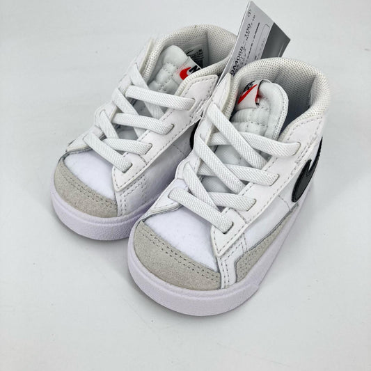NIKE | ナイキ TD Blazer Mid 77　'White/Black'　10cm スニーカー DA4088-100 ホワイト【イオン広店】