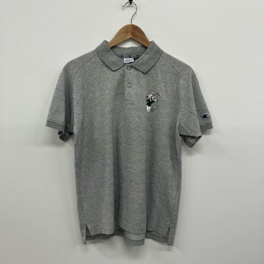 Champion | チャンピオン Champion×LOONEY TUNES ポロシャツ C8-SG301 グレー サイズ：L【イオン広店】