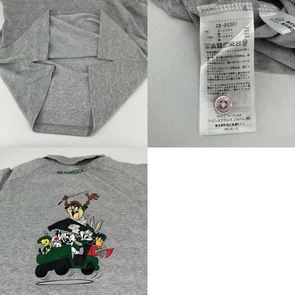 Champion | チャンピオン Champion×LOONEY TUNES ポロシャツ C8-SG301 グレー サイズ：L【イオン広店】