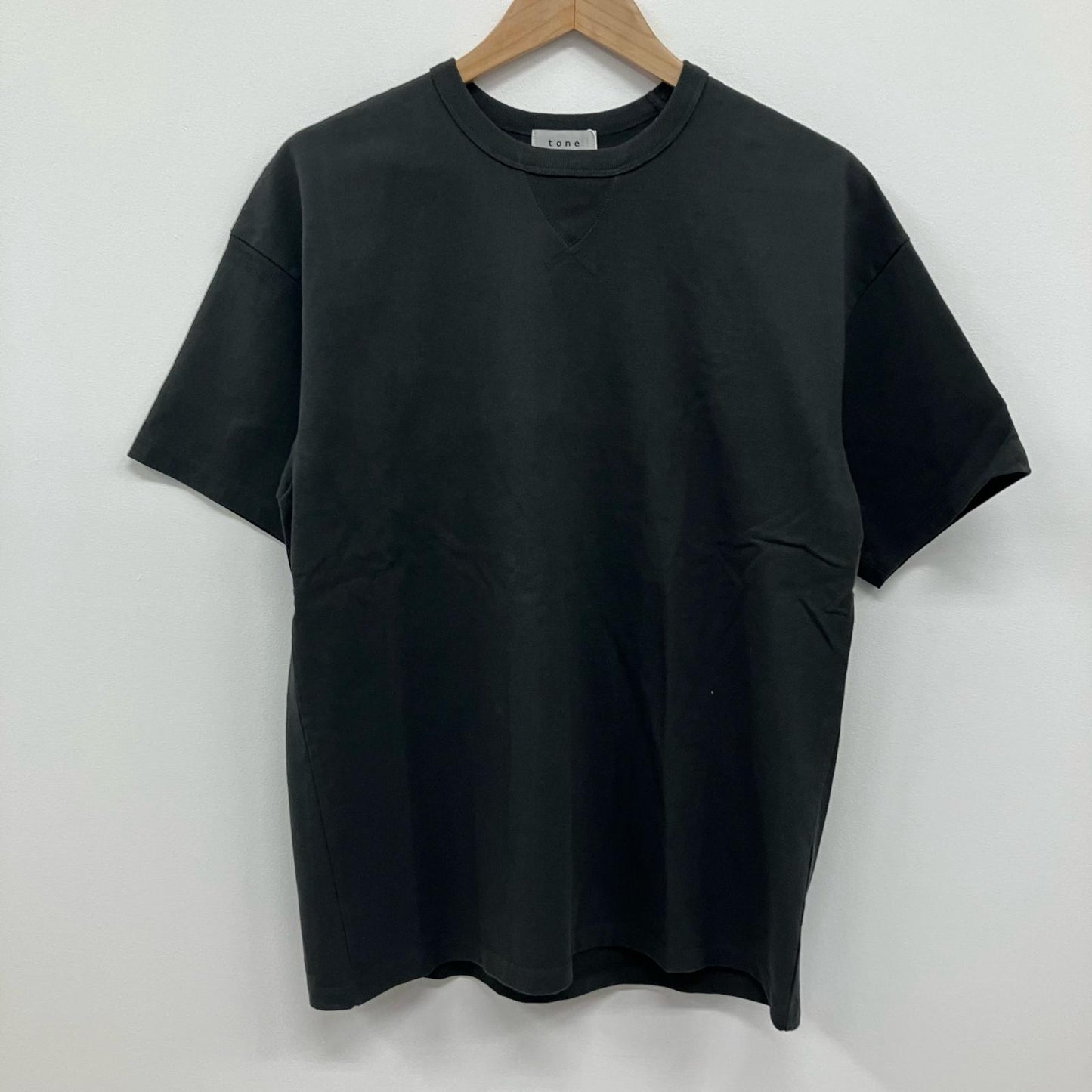 TONE | トーン 3 STITCH TEE 半袖Ｔシャツ TO-SS19-TEE01 チャコールグレー サイズ：1【イオン広店】